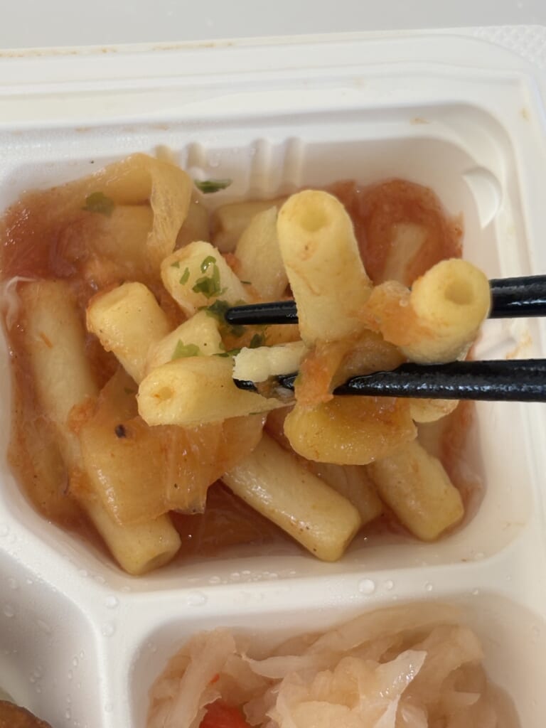 マカロニのカレー煮込み