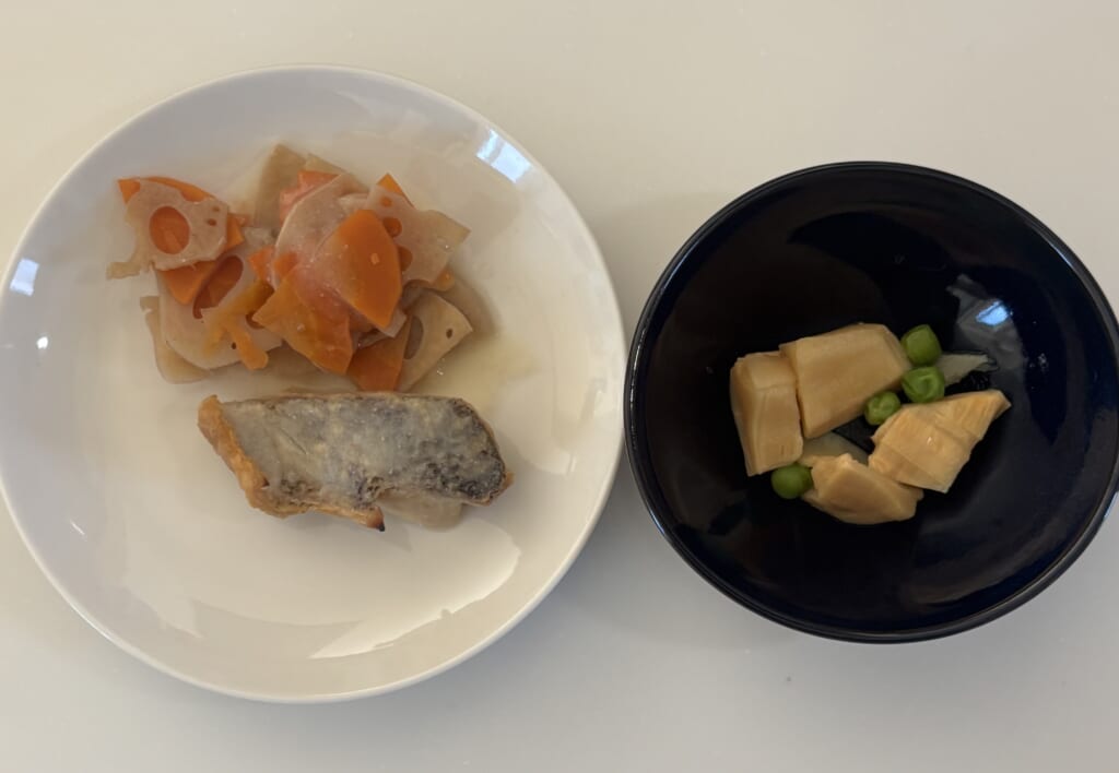 7食目を2回分に分けたところ